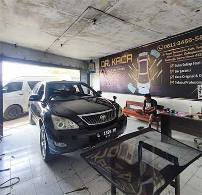 Bengkel Kaca Mobil Sepanjang Sidoarjo