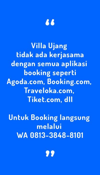 villa di ujung genteng